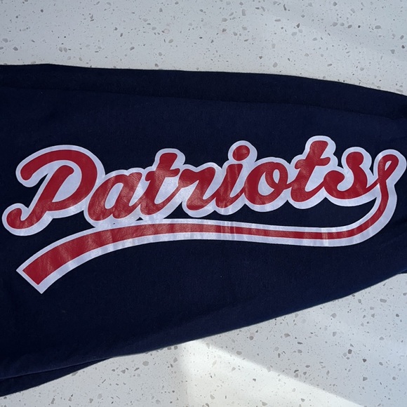 NFL- New England Patriots-Juniors collection- Navy Cuffed ,Drawstring Sweats-XL - Picture 10 of 10